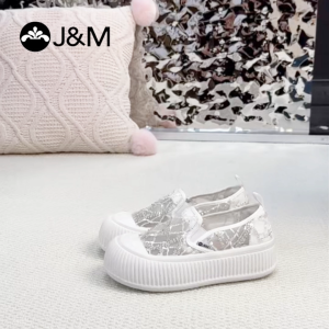 Joy&Mario Womens Loafers Mesh Material Rubber Sole Stylish Design shoes