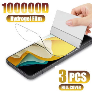 3Pcs Hydrogel Film For Xiaomi Poco C65 F3 F5 Pro F6 X6 M3 M4 M5 M6 X3 NFC X4 X5 Screen Protector