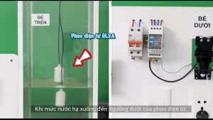 Bộ Phao điện tử GL2A từ 9V-12V và Rơ le an toàn hay còn có tên khác là rờ le trung gian