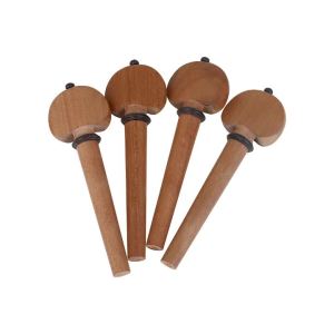IRIN | Cello String Shafts Suzuki‑Style Inlaid Ebony Tuning Pegs Hand‑Polished Enhanced Sensitivity Professional Cello Instrument Parts