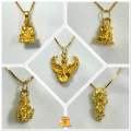 จี้ลายมงคล จี้ทองคำแท้ 99.99 ไซร์เล็ก สำหรับสร้อยเส้นเล็ก มีใบรับประกันทองคำแท้ (รับซท้อคืน). 