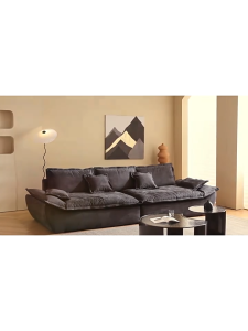 BBG 180-280CM Modern Minimalist Deep Seat Sofa Italian style compression sofa
