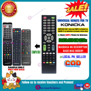 [**Mag Basa B4 Umorder**] Konicka Smart TV Remote Ready to Use Universal Konicka ANDROID TV REMOTE KONICKA alluremarketplace2nd