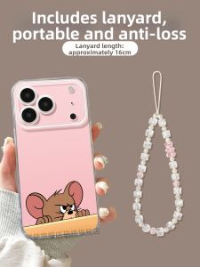 CIJING | Shockproof Transparent Cartoon iPhone Case