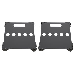 IRIN | IRIN Guitar Pedal Board Height Adjustable Extendable with Hook Loop Tape Aluminum Alloy Guitar Pedalboard for Stage Performance