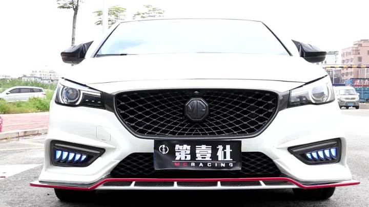 Carrie8 For the new MG 6 middle grille modified honeycomb carbon fiber ...