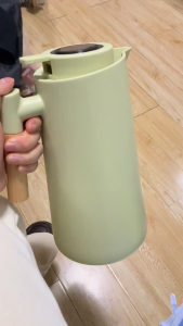 1000ML thermos flask household thermos flask with wooden handle thermos flask