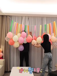 10นิ้ว ลูกโป่งชุดวันเกิด Happy Birthday ชุดใหญ่ ชุดลูกโป่งวันเกิด เซตลูกโป่งวันเกิดสุดคุ้ม ชุดธงวันเกิด สําหรับตกแต่งปาร์ตี้วันเกิด