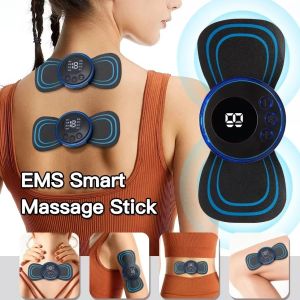 EMS Mini Massage Patch Portable Electric Neck Massager Shoulder and Neck Pulse Therapy Instrument Cervical Massage Patch
