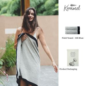 KRRAMEL | Water Absorbent High Quality Cotton Bath Towel