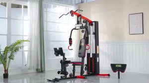 Home Gym 160lbs Weight Stack Multifunction Full Body Workout Machine Strength Trainer - PRIME FORM LIVING