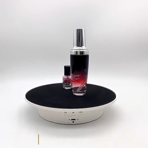 COD TaffSTUDIO Alas Putar Fotografi Rotating Display Produk Live Konten Mirror 360Derajat Stand 20cm