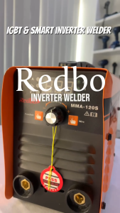 Murah MESIN LAS REDBO ORANGE MMA 120S  Mesin Las Inverter Igbt Listrik Redbo Mma 120S ORANGE Lengkap tinggal pakai saja