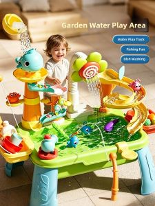 PALONG | Circulating Water Fountain Playground Baby Play Dishwasher Toy
