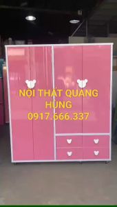 Tủ nhựa Đài Loan Baby 4 cánh cao cấp giao nhanh