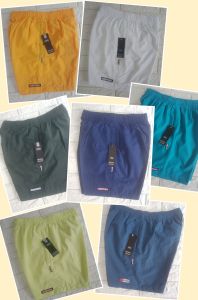 celana pendek dewasa pria/wanita paket  5 pcs Rp.110.000