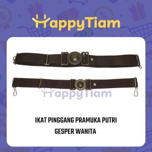 IKAT PINGGANG PRAMUKA TUNAS KELAPA PUTRI SEKOLAH SD SMP SMA ~ GESPER SABUK ANAK PELAJAR PANJANG