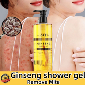 Ready Stock Original Acne Body Wash Mites Acne Treatment Eczema Itching Moisturizing Nourishing Smooth Fragrance Whitening Ginseng Shower Gel350g人参沐浴露