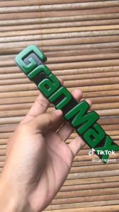 EMBLEM VARIASI EKSTERIOR MOBIL GRANMAX TIMBUL 3 DIMENSI