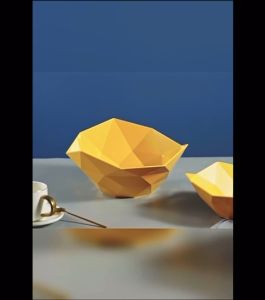 Modern simple designer color decorative bowls