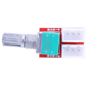 Adapter Board Duplex 50K DIY Audio Power Amplifier Board with 300mm Shielded Wire Stereo Power Amplifier Module