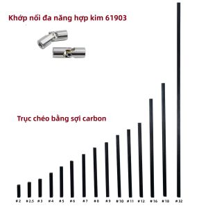Khớp Nối Vạn Năng 61903 Khối Xây Dựng Kỹ Thuật Bằng Hợp Kim Kim Loại Sợi Carbon Trục Chéo Độ Bền Cao DIY MOC Gạch Tự Khóa Nhỏ Dành Cho Người Hâm Mộ Lego