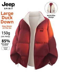 JEEP SPIRIT(吉普) | Men Double-Faced Warm Thick Down Jacket