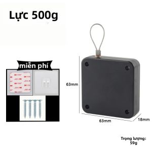 Bộ Đóng Cửa Tự Động Không Cần Khoan Lực Kéo 500g-1200g Đóng Êm Bằng Thép Không Gỉ Phụ Kiện Nội Thất