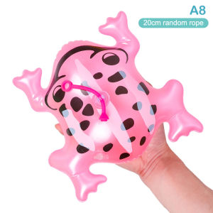 【11/20cm Inflatable Frog Luminous Balloons Swimming Pool Party Water Game Balloons Beach Sports Shower Frog Kids Fun Toy】