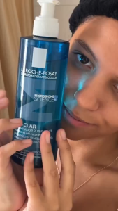 La Roche-Posay Effaclar Purifying Foaming Gel 400ml – Zinc PCA + Phylobioma + Thermal Spring Water pH 5.5 Gentle Daily Cleanser