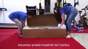 HTD Sport Treadmill Manual Lipat Alat Olahraga Lari Gym Fitness Model SH-306
