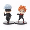 6 pieces/set of Jui Pattaya Kaisen anime Gojo Satoru doll shaped plush toy with movable limbs Yuji Itadori Fushiguro Toys. 