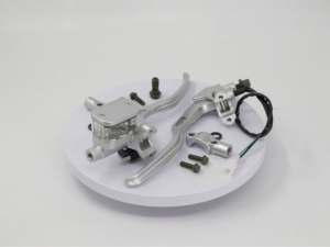 Universal CNC Aluminum Motorcycle Brake Master Cylinder Lever Set