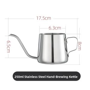 GIANXI | Hand Pour Coffee Pot with Long Spout Stainless Steel Home Coffee Utensils