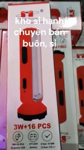 Đèn pin tích điện đèn pin dã ngoại Siêu sáng BÁN SỈ đèn pin 3w cầm tay mingwang 4110 #minhwang4110