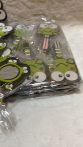 ( isi 50 pcs ) souvenir pernikahan cermin karakter keroppi kemas plastik
