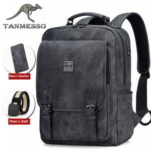 tanmesso | Large Capacity Mens Travel Computer Backpack