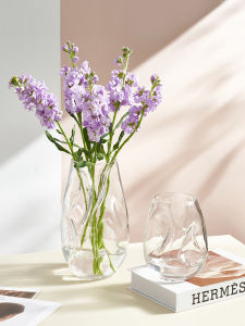 Bình Hoa Thủy Tinh Hình Học Trang Trí Phòng Khách Hoa Hồng Hoa Anh Đào Tươi Sang Trọng Cảm Giác Cao Cấp Phong Cách INS