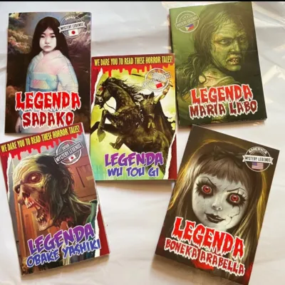 20 pcs Komik mini cerita Horor seram