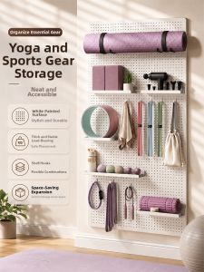 MUFANSEN | Wall Organizer Yoga Gear Storage Shelf