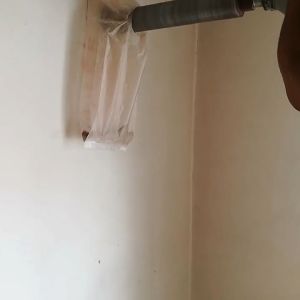 『Ymt.bhd』Multi-Purpose Dust Collector Bag – Waterproof Air Conditioning Drill Hole Cover Anti-Dust Perforated Protection for Wall Drilling