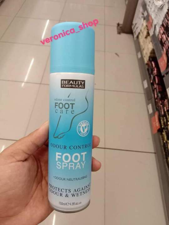 Odour Control Foot Spray by Beauty Formula 150ml (Made in U.K) Lazada PH