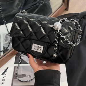 Classic Style Quilted Chain Small Bag: Net Red Ocean Style Women's Shoulder Bag 2024