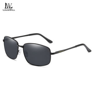 LouisWill Men Sunglasses for Men UV400 TAC Polarized Sunglasses Retro Frame Sunglasses Sport Sunglasses Outdoor Activities Eyewear Driving Fishing Eyewear Silicone Nose Pads Sun glasses for Men Sunglasses for Women