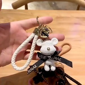 Gantungan Kunci Beruang Motif Rajut: Desain Unik & Lucu