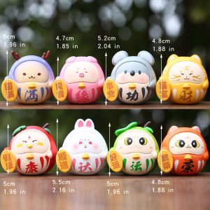 Đồ Chơi Động Vật May Mắn Mới Đồ Trang Trí Bàn Lái Xe Đồ Chơi Động Vật Dễ Thương Đồ Chơi Cát Mèo Thỏ Đồ Trang Trí Bàn Làm Việc Quà Tặng Hộp Mù