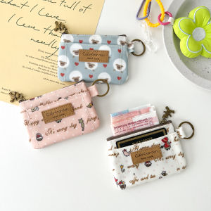 กระเป๋าใส่บัตรขนาดเล็กแบบมีช่องใส่เหรียญสำหรับผู้หญิง กระเป๋าใส่เหรียญกันน้ำแบบพกพาได้ มีช่องใส่เหรียญขนาดเล็ก กระเป๋าใส่บัตรพร้อมหัวเข็มขัด