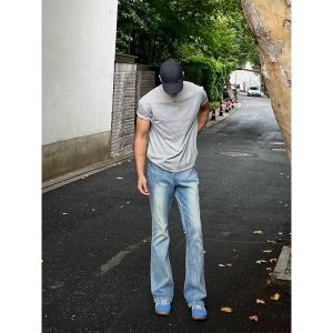 LIUBU | Regular-fit White Short-sleeve T-shirt