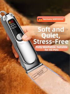 SENFEIHUO | Professional Pet Grooming Clippers For Large Dogs And Cats