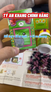 Tỷ An Khang Xanh Hộp 30 Viên Giảm Viêm Mũi Viêm Xoang Mẫu Xịn